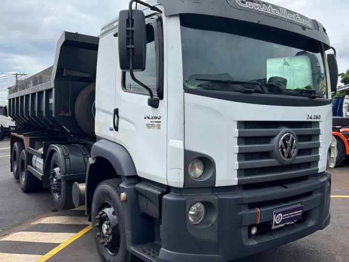CAMINHAO VW 24280 - BITRUCK - 2014/2014 - BASCULANTE (vt) 2014 CAMINHAO VW 24280 - BITRUCK - 2014/2014 - BASCULANTE (vt) 2014